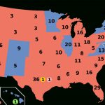 United States Electoral College   Wikipedia With Map Of States And Electoral Votes