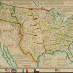 United States Historical Maps   United States Genealogy & History With Map Of United States 1845