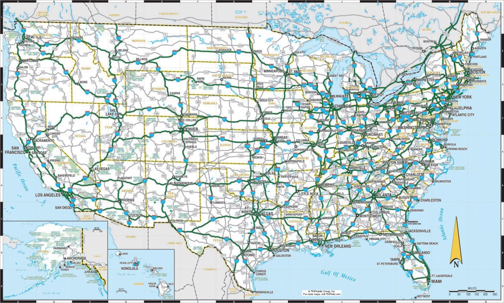 United States Interstate Highway Map Save Usa Map Cities And States with regard to State Highway Map