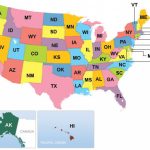 United States: List Of State Abbreviations And Capitals Pertaining To Usa Map With States Capitals And Abbreviations