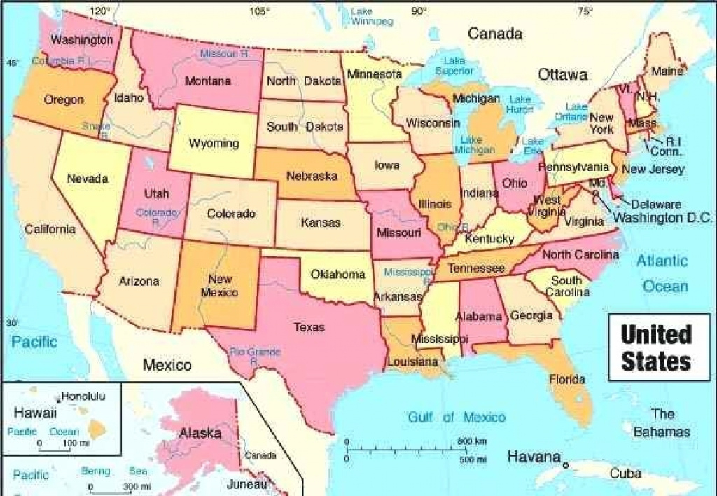 United States Map Capitals Us State Map Quiz And State Capitals Map inside Us States And Capitals Map Quiz