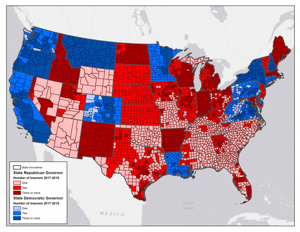 United States Map Of Red States Valid Best Us Map Blue Red States pertaining to Blue States 2017 Map
