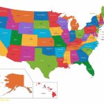 United States Map Phoenix Arizona Best United State Map And Capitals Regarding United States Of America Map With Capitals