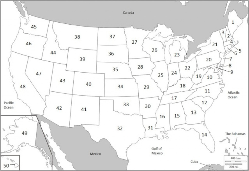 United States Map Quiz -Bmueller for 50 States Map Quiz