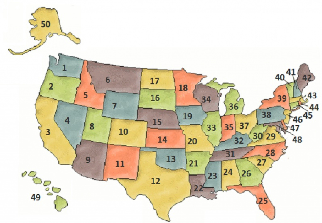 United States Map Quiz - Online Quiz - Quizzes.cc intended for Blank Map Of The United States With Numbers