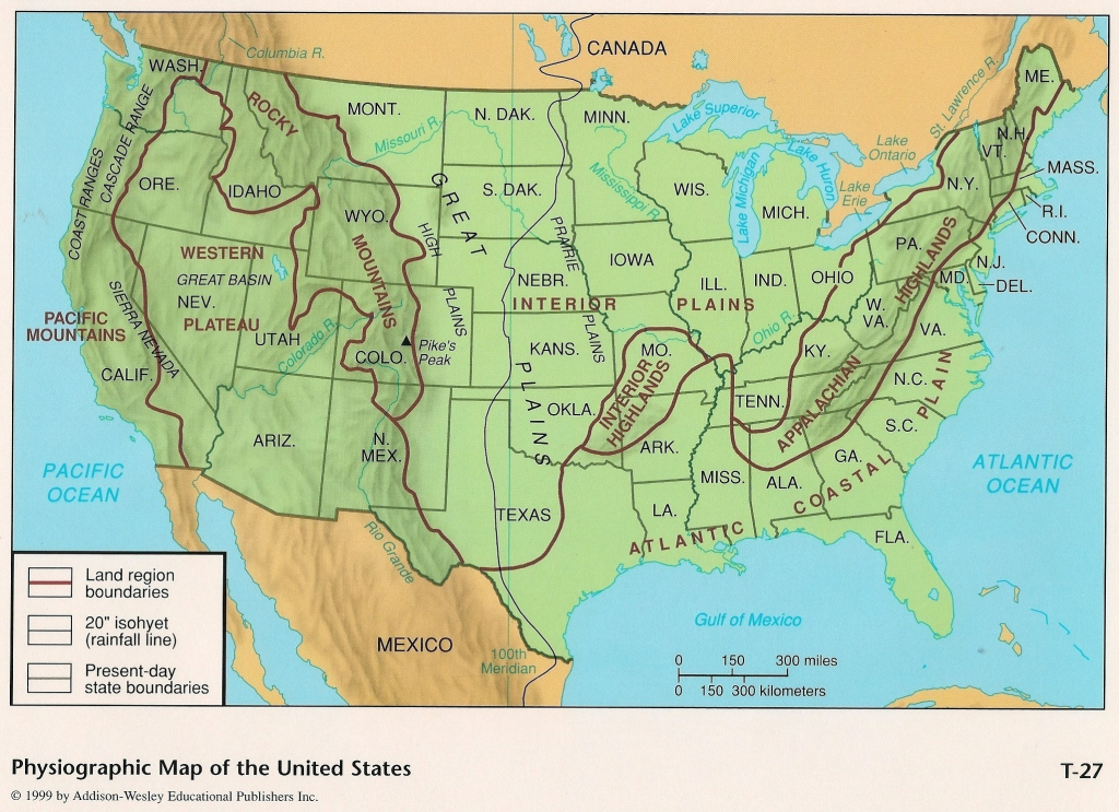 United States Map Showing Rocky Mountains New United States Map throughout Us Map Rocky Mountain States