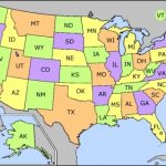 United States Map State Abbreviations Free Printable Maps Usa Map Throughout Us Map With State Abbreviations