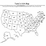 United States Map State Abbreviations New Us Map W State Intended For Us Map With State Abbreviations