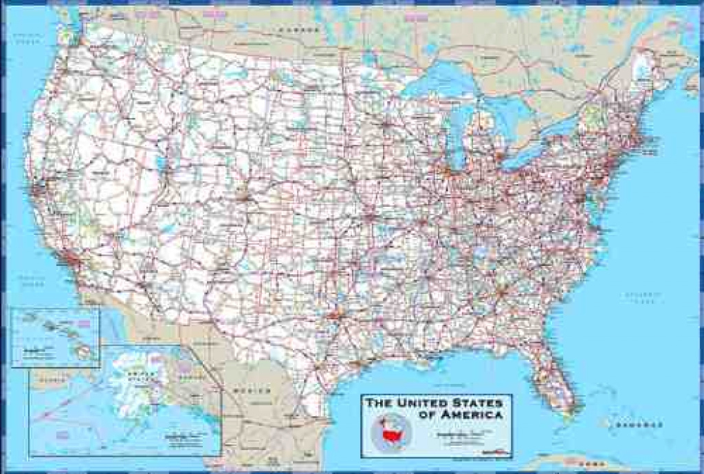 United States Map With Cities regarding Usa Map With States And Cities