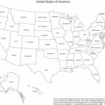 United States Map With State Names | Free Printable Maps Within Map With State Names