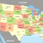 United States Map With Us State Capitals And Major Cities World Maps With Regard To World Map With States And Capitals