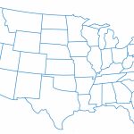 United States Map Without State Names Best Us Map With State Labels With State Map Without Names