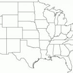 United States Outline Map Inside Blank Outline Map Of The United States