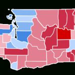 United States Presidential Election In Washington (State), 2016 Pertaining To Washington State Presidential Election Map