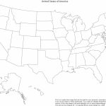 United States Printable Blank Map   Bino.9Terrains.co Inside Blank States And Capitals Map Printable