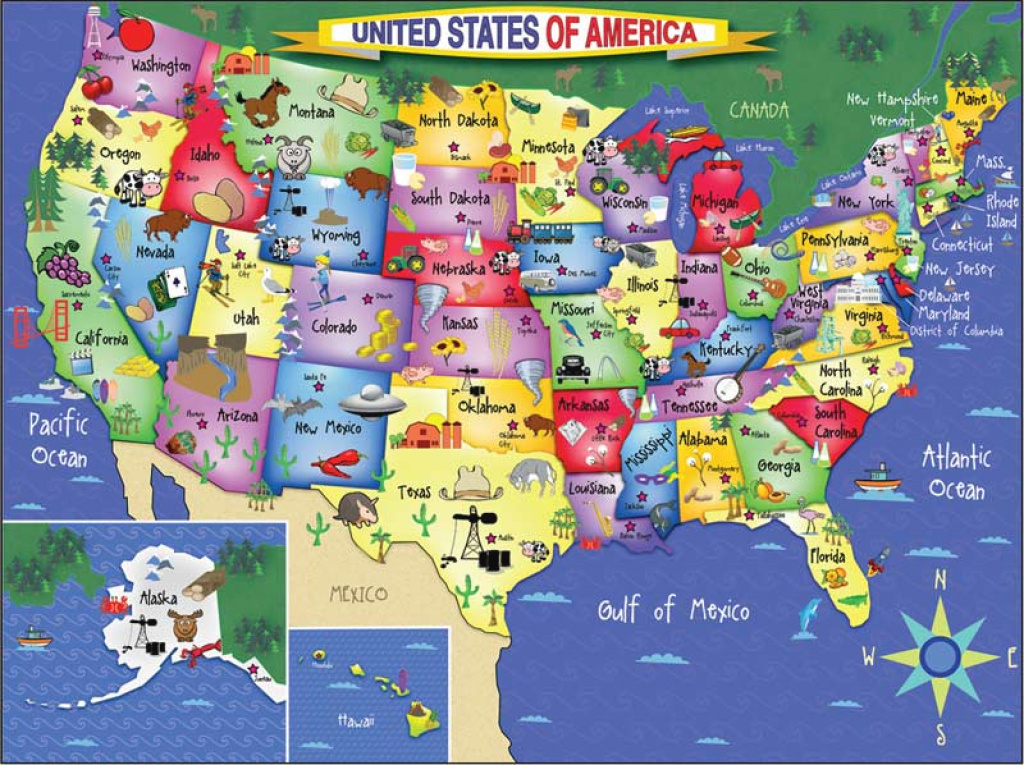 United States | Puzzlewarehouse for United States Product Map
