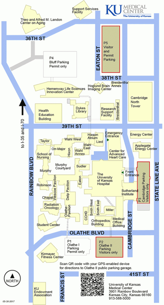 University Of Kansas Medical Center Campus Map with regard to Wichita State University Campus Map Pdf