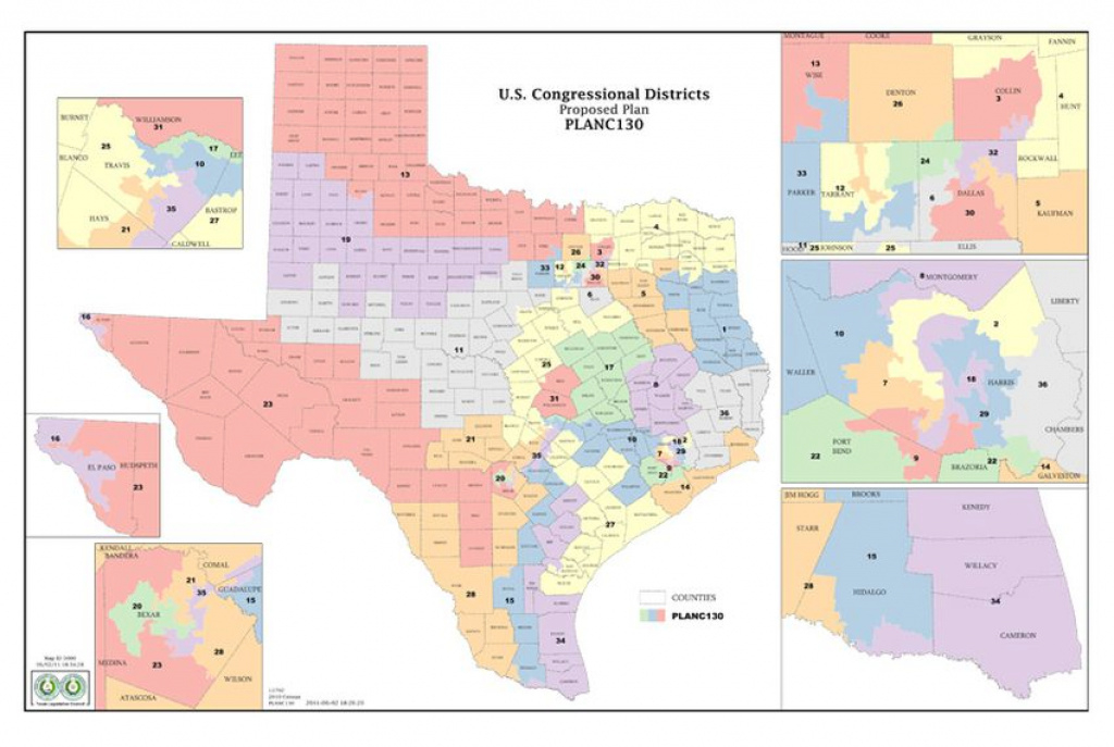 Updated: Senate Panel Approves Map | The Texas Tribune regarding Texas State Senate District 24 Map
