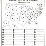 Us 50 State Map Practice Test Best 50 Us States Map Quiz State Regarding 50 States Map Quiz