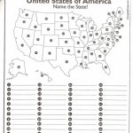 Us 50 State Map Practice Test United States Quiz Game Best Be Intended For 50 States Map Test