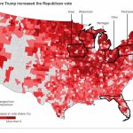 Us Election 2016: Trump Victory In Maps   Bbc News Regarding Map Of States Trump Won