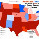 Us Election Map Democrat Fresh Us Map Republican Democrat States New Pertaining To State Political Map