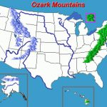 Us Geography Map Puzzle   U.s. Mountains And Rivers, Deserts And Rivers Pertaining To United States Features Map Puzzle