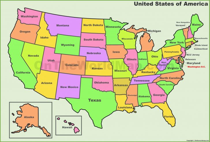 United States Features Map Puzzle