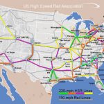 Us High Speed Rail Map Throughout United States Train Map