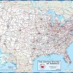 Us Interstate Map Wallpaper United States Interstate Highway Map With State Highway Map