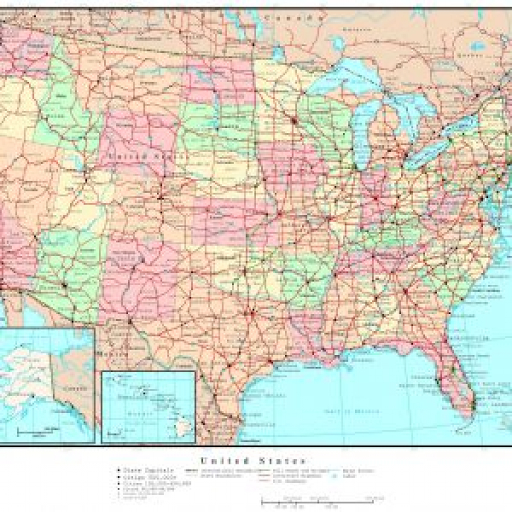 Us Interstate Map With Cities Us Interstate Highway Map Stock Vector with Us Highway Maps With States And Cities