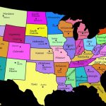 Us Map 50 States And Capitals States Capitals Inspirationa Map Us Within The 50 State Capitals Map