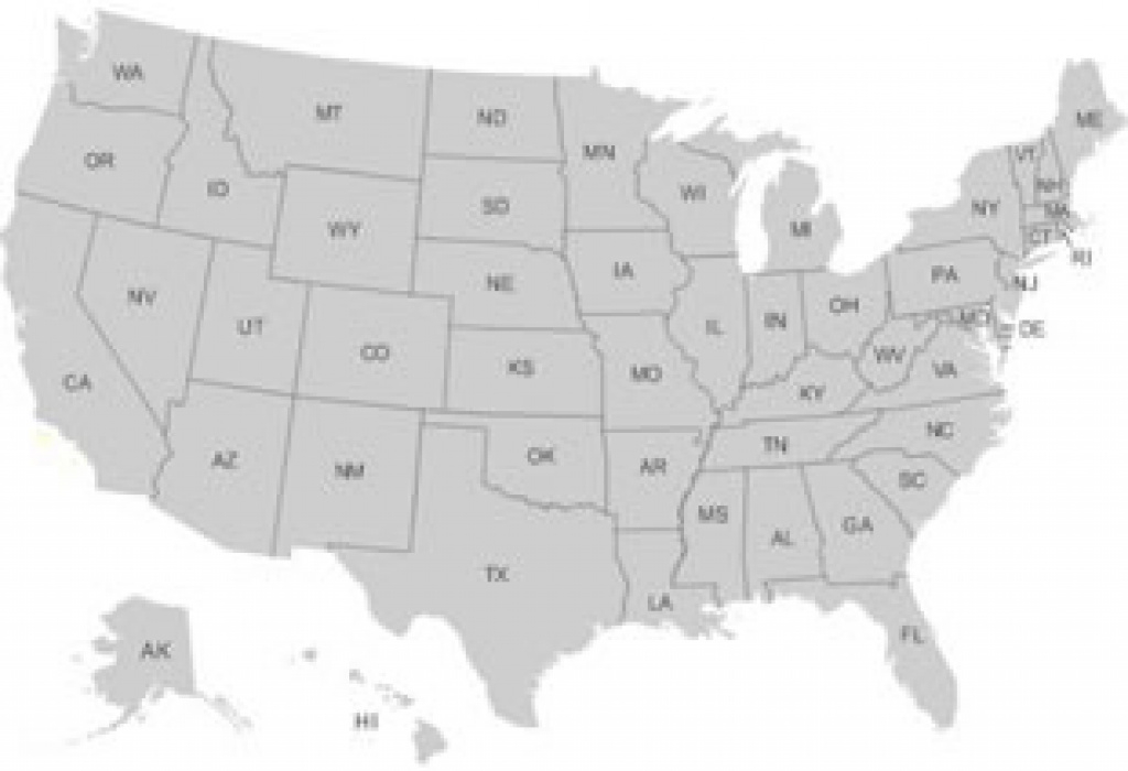 Us Map Collections For All 50 States with regard to Map Of All 50 States