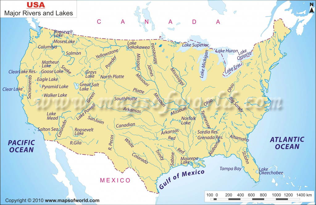 Us Map Rivers And Mountains Usa Rivers And Lakes Map Save United pertaining to United States Map With Rivers And Lakes And Mountains