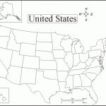 Us Map Template Printable   Bino.9Terrains.co For Printable 50 States Map