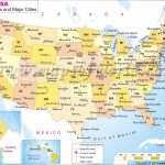 Us Map With Largest Cities Usa States Major 72 Infographic In Top 3 In Map Usa States Major Cities