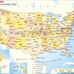 Us Map With Major Cities | Storyboard | Pinterest | City, United Pertaining To Map Of 50 States And Major Cities