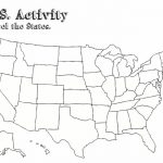 Us Map With State Lines United States Color Map Printable — Little For Us Map With State Lines