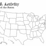 Us Map With States Printable Us Map States Printable Us Map Refrence Intended For Printable Us Map With States