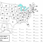 Us Maps With State Names And Capitals Fresh Us States And Capitals Within State Capitals Map Quiz