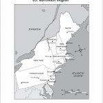 Us Northeast Region Blank Map Us State Capitals Northeast Region Inside Northeast Region States And Capitals Map