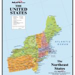 Us Northeast Region Blank Map Us State Capitals Northeast Region New For Northeast Region States And Capitals Map