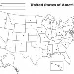 Us State Capitals Location Map In Blank Us Map For Capitals   Free With Blank States And Capitals Map