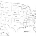 Us State Map Blanck For Kids Us State Map Blank Pdf Throughout Pertaining To Blank State Map Pdf