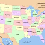 Us State Map | Science Trends Intended For State Map Without Names
