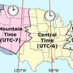 Us State Map With Time Zones Us Time Zone Map Images Ustimezones New With State Time Zone Map