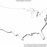 Us State Outlines, No Text, Blank Maps, Royalty Free • Clip Art In Blank Outline Map Of The United States
