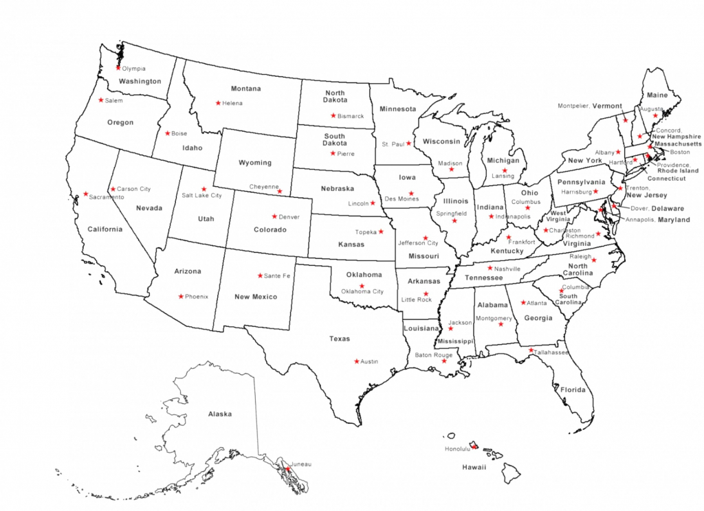 Us States Capital Map Quiz Inspirationa East Coast Us Map Printable regarding Us States And Capitals Map Quiz
