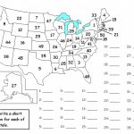 Us States Capital Map Quiz Us Map Capitals Quiz Game Usa Map Test Regarding Us State Map Test