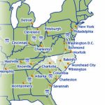 Us States Map East Coast And Travel Information | Download Free Us In East Coast States Map